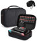 Tasche Kompatibel mit Nintendo Switch/OLED, Harte Tragetasche für Konsolle, Dock, HDMI Kabel, Pro Kontrolleur und Andere Zubehör mit 18 Spielkassetteng