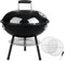 Joyfair - Parrilla de carbón con 2 estantes para parrilla, parrilla portátil pequeña de 14 pulgadas con tapa de bloqueo para acampar al aire libre, patio, barbacoa en el patio trasero, cocina de mesa,