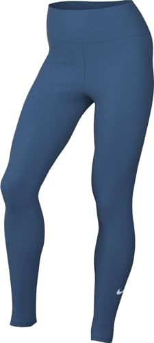 Nike Damen One Leggings, Industrial Blue/White, S EU