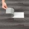 Eulenke PVC Bodenbelag Selbstklebend Vinylboden ca.0.99 m², Rutschfeste Dekor, Selbstklebende Dielen für Fußbodenheizung, Wasserfest Schwer Entflammbar Holzoptik(7 Fliesen, Eiche Nacht)