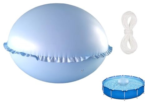 Kellegour 120x120CM Cuscino Piscina Invernal,Cuscino d'Aria per Piscina,Cuscino Aria Piscina Copertura Invernale,Cuscino Invernale per Piscina,per la Maggior Parte dei Tipi di Piscine,Piccole Piscine