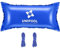 Poolkissen für oberirdischen Pool, 1,2 x 2,4 m, Winterize Pool-Abdeckungskissen, ultradick und langlebig, widerstandsfähig, 0,4 mm PVC-Material, Pool-Luftkissen zum Überwintern (6 x 5 m Seil)