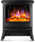 Suuim Chimenea electrónica Chimenea de Vapor de Agua Calentador de Chimenea eléctrico Independiente portátil, Troncos de Llama realistas Diseño Vintage para Esquinas, sobrecalentamiento