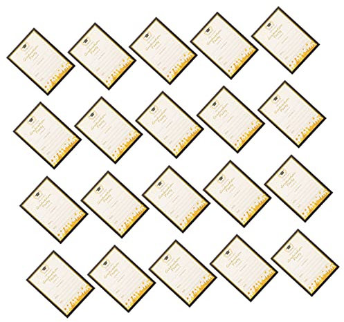 PRETYZOOM 40pcs Graduation Favors Invitations for High School College University Classic Style