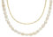 Fossil Damen-Halskette Heritage Gold aus Edelstahl, JF04728710