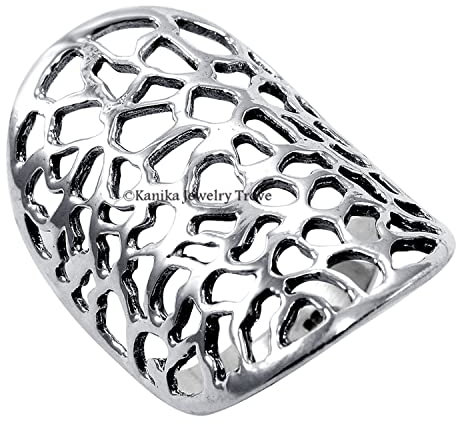 Unique Style 925 Sterling Silver Funky Attractive Ring Fine Jewelry Birthday Mother's Day Gift (Size 11)