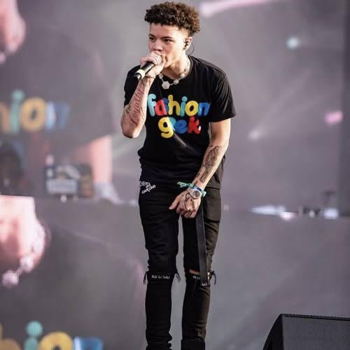Poster mit Hover Mart Lil Mosey Stage Show American Rapper und Sänger, 30,5 x 45,7 cm, gerolltes Poster