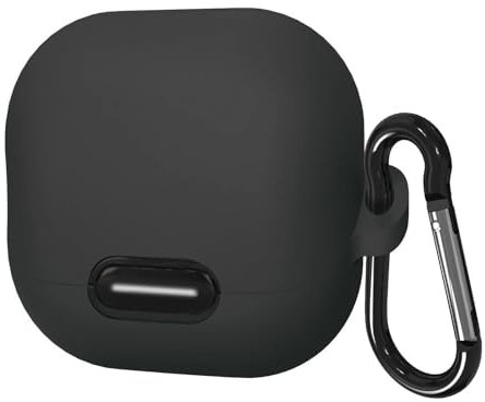 CLKE Silicone Case Cover Compatible with Soundcore by Anker Liberty 4 NC True Wireless Earbuds, Protective Earphones Skin Cover, Compatible with Soundcore Liberty 4 NC Black