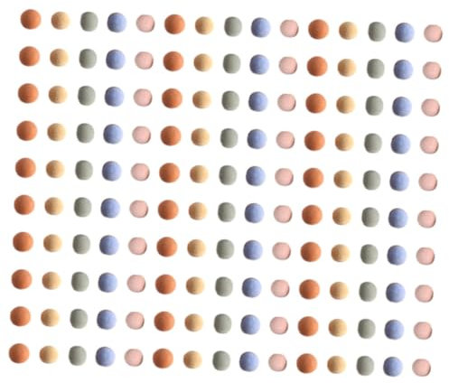 BELLIFFY Piedra De Ceramsita Decorativa para Jardinería, Sustrato para Macetas De Suculentas y Bonsáis, Bola De Arcilla Colorida 500g para Cultivo y Decoración Interiores y Exteriores