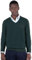 El Ganso Jersey Cuello Pico Coderas Verde