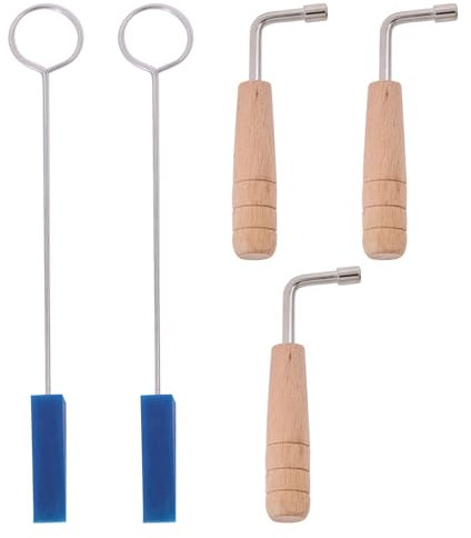 CHGCRAFT Klavierstimmer Set Stimmschlüssel Klavier Eisen-Tuning-Kit für Anfänger und Fortgeschrittene