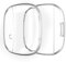 Custodia per Fitbit Versa 3/Sense, Silicone TPU Case with Protettiva per Schermo, Anti-graffio, Anti-polver, Cover per Fitbit Versa 3/Sense