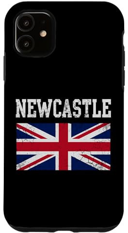 iPhone 11 Newcastle Flag United Kingdom Flag Union Jack Case