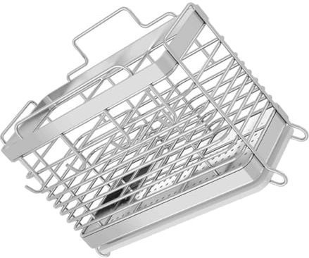 Cabilock Essstäbchenhalter Aus Edelstahl Für Spülmaschine Abtropfgestell Für Besteck Kompakter Küchen-organizer-ständer Mit Schale Platzsparend Für Tisch Oder Wand