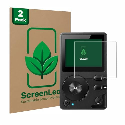 ScreenLeaf 2 Pack Screen Protector compatible with Hifi Walker H2 [sustainable screen protection, clear, anti-scratch]