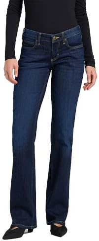 Lee Damen-Jeans Flap Pocket Jessica, Bootcut Fit, Bootcut Leg