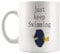HSIRYAOHD The Best Mug Kaffeetasse mit Aufschrift Just Keep Swimming Dory, 325 ml, Weiß, 325 ml