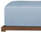 Uncover by Schiesser Spannbettlaken New Jersey - Edeljersey - 100 x 200 cm - Hellblau