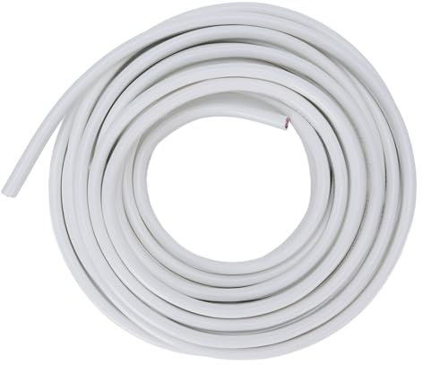 Oreilet Cavo Marino Calibro 10, Cavo Alimentazione in PVC a 2 Conduttori, Impermeabile, 30 Piedi, 600 V, Grado Marino, 10 AWG, Cable Elettrico Isolato OFC per Barche, Auto, Yacht