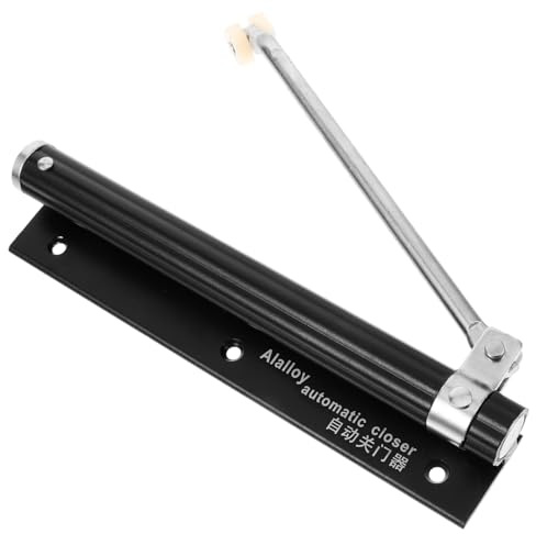 SHINEOFI Ferme Porte Automatique à Ressort pour Portes à Ouverture Extérieure Design Élégant Aluminium pour Maison Bureau Magasin
