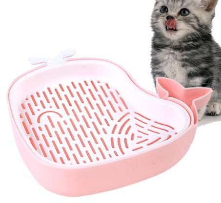 Feline Sprout Pot – Compact Holder, Edible Garden, Animal Plant Supply | Tiered Whale Figure Hydroponic Setup, Hollow Moisture- Tray Window Ledge, Balcony Feeding Corner