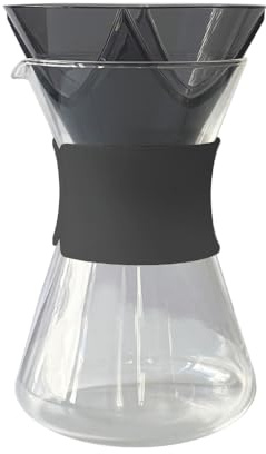 HARIO OCP-40-B Handy Coffee Pot 1st Dripper Server Set, Hand Drip for Beginners, Black