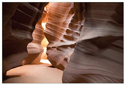 Wallario Küchenrückwand selbstklebend 90 x 60 cm, Motiv: Antelope Canyon Arizona USA | Spritzschutz abwischbar & pflegeleicht
