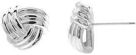 Heideman Ohrstecker Damen Imani Edelstahl Knoten-Design | Minimalistisches Schmuckstück als Geschenkidee für Frauen, alltagstauglich und hautfreundlich