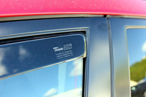 J&J AUTOMOTIVE HEKO Windabweiser für Honda Civic 5-Türer Schrägheck | 2 HEKO Windabweiser für Honda Civic 5-Türer Schrägheck, PMMA, Fensterkanal.