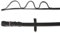 WALDHAUSEN X-Line Jagdzügel, schwarz