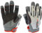 MOTIVEX® Professional Segelhandschuhe weiß/rot Rückseite Elasthan, beschichtete Handflächen, 2 Finger geschnitten, verstärkte Finger, Größen L