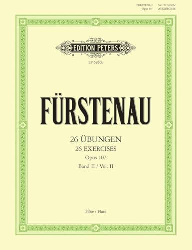 FURSTENAU - Ejercicios Avanzados (26) Op.107 Vol.2º para Flauta