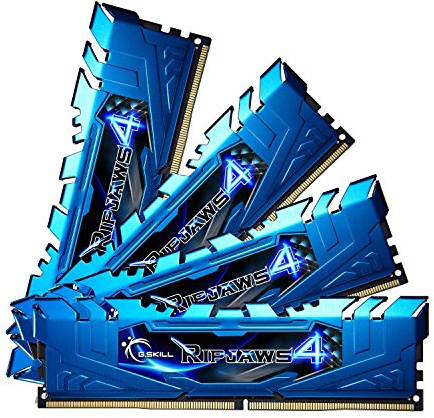 G.Skill F4-2400C15Q-32GRB - Kit de Memoria RAM (4 x 4 GB, DDR4, PC4-19200, CL15, 2400 MHz)