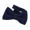 DonDon Nœud papillon homme en tricot lié et réglable 11 x 6 cm bleu
