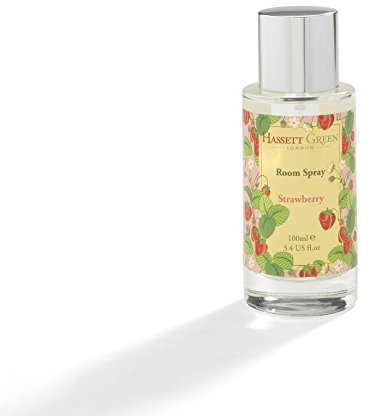Hassett Green London - Strawberry - Room Mist Home Fragrance Spray - 100ml Glass Bottle