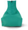 Lounge Sitzsack Liege Beanbag 32 Farben wählbar 90cm(Ø) Rückenlehne Bodenkissen Indoor Outdoor Sitzsäcke Gaming Kinder Bean Bag Erwachsene Riesensitzsack gefüllter Sessel(Türkis)