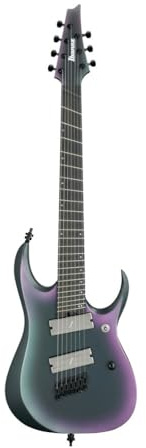 Ibanez Axion Label RGD71ALMS-BAM schwarz Aurora Burst Matte - Ibanez E-Gitarre