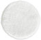 WohnDirect Premium Badematte RUND Einzeln zum Set kombinierbar • Badvorleger Duschmatte • rutschfest & Waschbar • Badteppich, Badezimmerteppich Weiss • ca 56 cm Rund