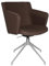 TOPSTAR | Besuchersessel SFH | 3D-Sitzgelenk und Aluminium-Fußkreuz | braun