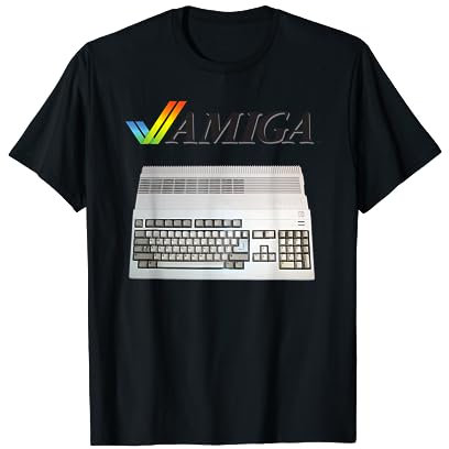 Vintage Retro Computer Amiga 80er Jahre Nerd T-Shirt