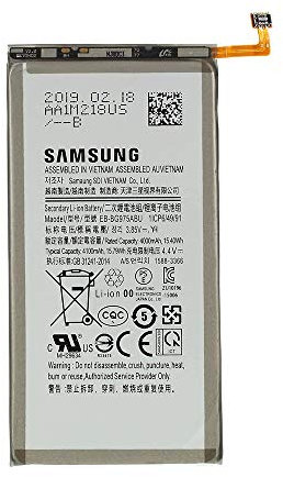 MOVILSTORE Batteria interna EB-BG975ABU 4000mAh Compatibile con Samsung Galaxy S10 Plus - OEM EB-BG975ABU 3.85V 4000mAh Li-Ion Battery for Compatible con Samsung Galaxy S10 Plus Compatible
