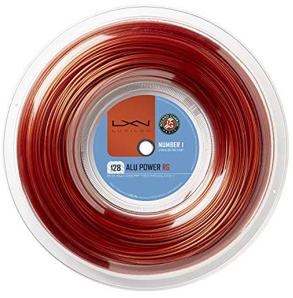 Wilson Unisex-Adult Alu Power Rg 200m Reel Tennissaite, Bronze, 200 m EU