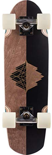 TITUS Ornament TM 26 Cruiser, Black-Brown-Gold, Unisex, Jugendliche und Erwachsene, Cruiserboard