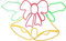 Star Weihnachtsglocken 680 bunte LED, ca. 85x54 cm, outdoor, multi