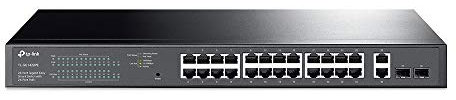 TP-Link 28-Port Gigabit Easy Smart Switch with 24-Port PoE+
