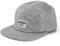 Blackskies® Glacier 5-Panel Cap Camp Damen Herren Baseball Mütze Kappe Surfer Skater Snapback Strapback Grau Wolle