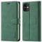 LOLFZ Case for iPhone 11, Vintage Leather Wallet Case Card Holder Kickstand Magnetic Closure Flip Case Cover Compatible with iPhone 11 (6.1 Inch) - Green