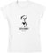 Plata O Plomo Artwork Damen T-Shirt! Gr. Large, weiß