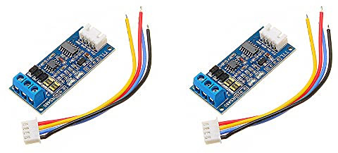 DollaTek 2 Stück TTL auf RS485 Serial-Port-Konverter Modul UART Level Mutual Conversio Automatic Hardware Flow Control mit Kabel für Arduino