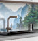 MyMaxxi Küchenrückwand Folie selbstklebend matt - einfache Montage ohne Bohren - Motiv Asia Gebirge 60cm hoch - Spritzschutz Küche Klebefolie - Berge Wald Landschaft 220 x 60cm